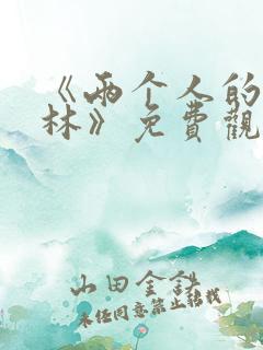 《两个人的小森林》免费观看