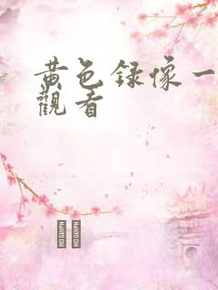 黄色录像一级片观看