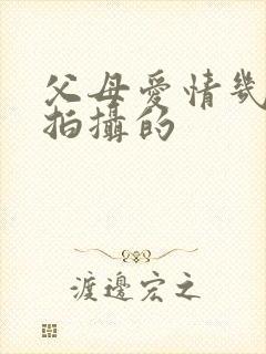 父母爱情几几年拍摄的