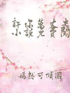 许你万丈光芒好小说免费阅读完整