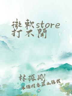 微软store打不开