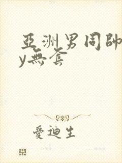 亚洲男同帅gay无套