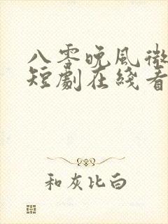 八零晚风微微甜短剧在线看