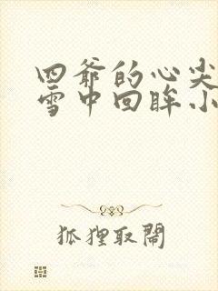 四爷的心尖宠妃雪中回眸小说免费完本
