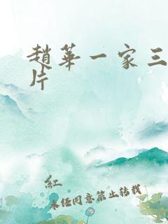 赵华一家三口照片