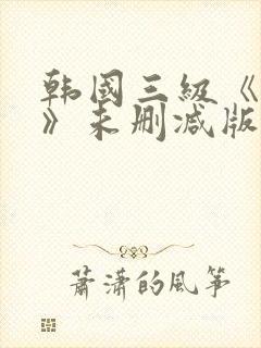 韩国三级《偷妻》未删减版