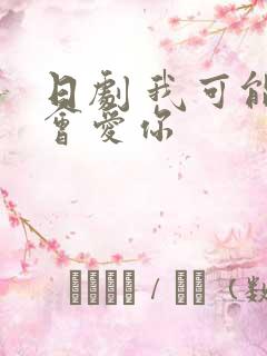 日剧 我可能不会爱你