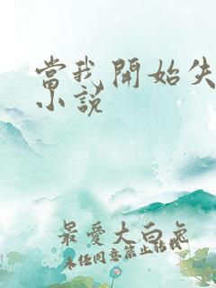 当我开始失去你小说