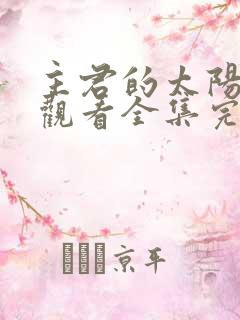 主君的太阳免费观看全集完整版