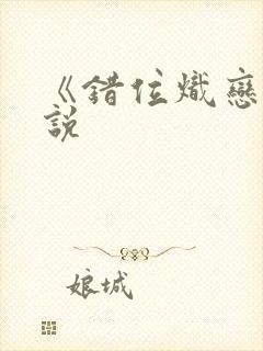 《错位炽恋》小说