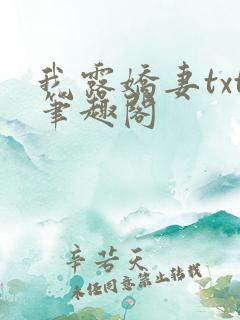 我露娇妻txt笔趣阁