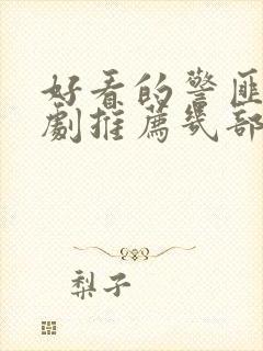 好看的警匪电视剧推荐几部 前十名