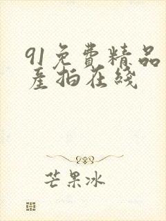91免费精品国产拍在线
