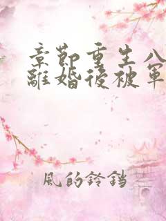 章节重生八零:离婚后被军少宠上天