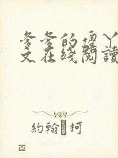 爹爹的傻丫头全文在线阅读小说