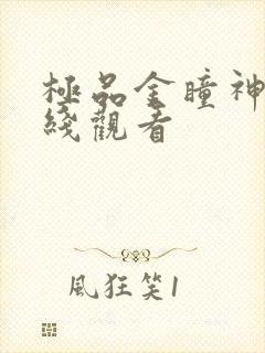 极品金瞳神医在线观看