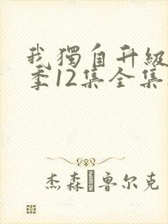 我独自升级第二季12集全集无删减版