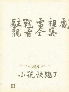 驻战电视剧免费观看全集