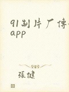91制片厂传媒app