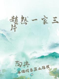 赵然一家三口照片