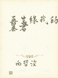 再生缘我的温柔暴君