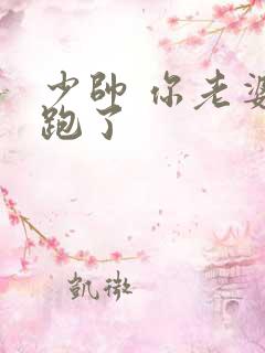 少帅 你老婆又跑了