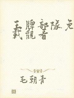 王牌部队免费下载观看