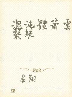 混沌体萧云顿悟系统