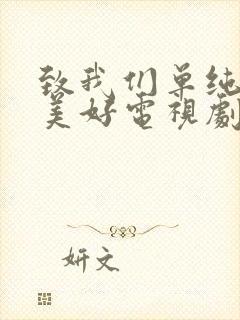 致我们单纯的小美好电视剧