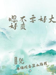 嗯不要好大好硬好爽