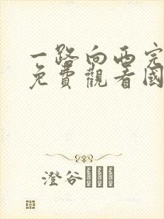 一路向西完整版免费观看国语电影