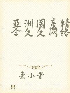 亚洲国产精品综合久久网络