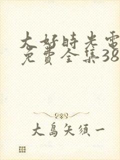 大好时光电视剧免费全集38