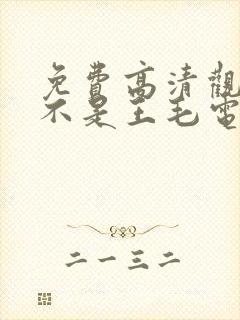 免费高清观看我不是王毛电影