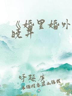 《婚里婚外》叶晓井