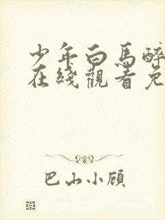 少年白马醉春风在线观看免费完23