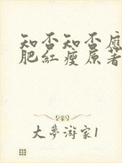 知否知否应是绿肥红瘦原著小说txt