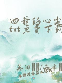 四爷的心尖宠妃txt免费下载
