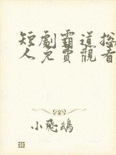 短剧霸道总裁撩人免费观看