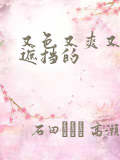 又色又爽又黄无遮挡的