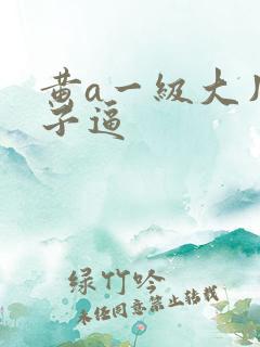 黄a一级大片奶子逼