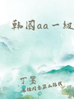 韩国aa一级片