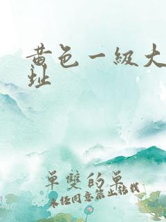 黄色一级大片网址