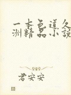 一本色道久久亚洲精品小说