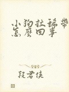 小狗拉稀带点血怎么回事