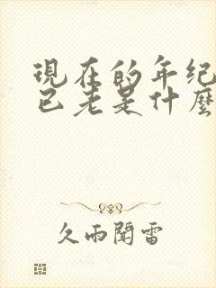 现在的年纪谈爱已老是什么歌