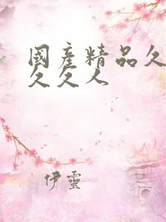 国产精品久久久久久人