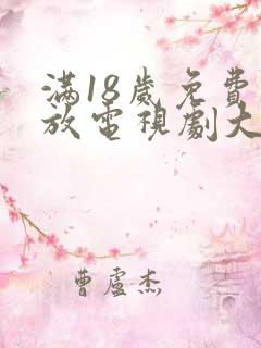 满18岁免费播放电视剧大全在线观看