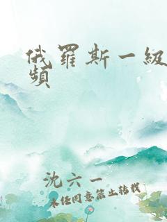 俄罗斯一级片视频