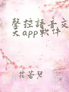 声控语音交友聊天app软件